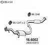 ASSO 16.6002 (166002) Middle Silencer