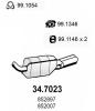 ASSO 34.7023 (347023) End Silencer