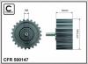 CAFFARO 500147 Deflection/Guide Pulley, timing belt