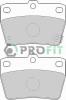 PROFIT 5000-1531 (50001531) Brake Pad Set, disc brake