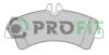 PROFIT 5000-1779 (50001779) Brake Pad Set, disc brake