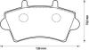 JURID 573107J Brake Pad Set, disc brake