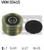 SKF VKM03415 Alternator Freewheel Clutch