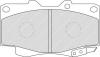 FERODO FDB1852 Brake Pad Set, disc brake