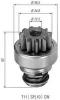 MAGNETI MARELLI AMB0201 Pinion, starter