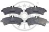 OPTIMAL 12472 Brake Pad Set, disc brake