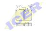 ICER 180302 Brake Pad Set, disc brake