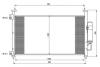 NRF 35763 Condenser, air conditioning