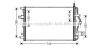 AVA QUALITY COOLING VO5158 Condenser, air conditioning