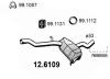 ASSO 12.6109 (126109) Middle Silencer