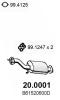 ASSO 20.0001 (200001) Catalytic Converter