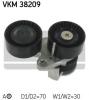 SKF VKM38209 Tensioner Pulley, v-ribbed belt