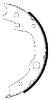HELLA 8DA355050-651 (8DA355050651) Brake Shoe Set, parking brake