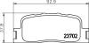 HELLA 8DB355011-001 (8DB355011001) Brake Pad Set, disc brake