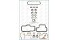 AJUSA 51001400 Full Gasket Set, engine