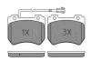 MEYLE 0252485215/W (0252485215W) Brake Pad Set, disc brake