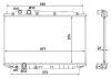 NRF 53186 Radiator, engine cooling
