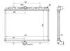 NRF 53861 Radiator, engine cooling