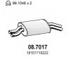 ASSO 08.7017 (087017) End Silencer