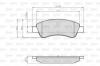 VALEO 872599 Brake Pad Set, disc brake