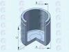 ERT 150821-C (150821C) Piston, brake caliper