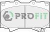 PROFIT 5000-1456 (50001456) Brake Pad Set, disc brake