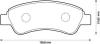 JURID 573030J Brake Pad Set, disc brake