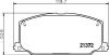 HELLA 8DB355005-771 (8DB355005771) Brake Pad Set, disc brake