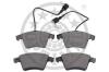 OPTIMAL 12289 Brake Pad Set, disc brake