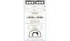 AJUSA 50223700 Full Gasket Set, engine