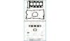 AJUSA 52234400 Gasket Set, cylinder head