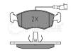 MEYLE 0252322818/W (0252322818W) Brake Pad Set, disc brake