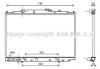 AVA QUALITY COOLING HDA2252 Radiator, engine cooling