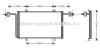 AVA QUALITY COOLING RT5278 Condenser, air conditioning