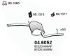 ASSO 04.6052 (046052) Middle Silencer