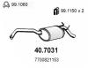 ASSO 40.7031 (407031) End Silencer