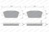 WEEN 151-2128 (1512128) Brake Pad Set, disc brake