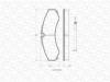 MAGNETI MARELLI 430216170357 Brake Pad Set, disc brake
