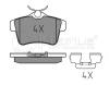 MEYLE 0252492217 Brake Pad Set, disc brake