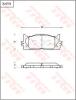 TRW GDB7713 Brake Pad Set, disc brake