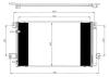 NRF 35628 Condenser, air conditioning