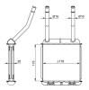 NRF 58147 Heat Exchanger, interior heating