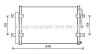AVA QUALITY COOLING HY5361 Condenser, air conditioning