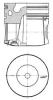 KOLBENSCHMIDT 41081600 Piston