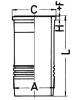 KOLBENSCHMIDT 89889110 Cylinder Sleeve