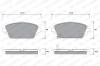 WEEN 151-2215 (1512215) Brake Pad Set, disc brake