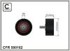 CAFFARO 500162 Deflection/Guide Pulley, v-ribbed belt
