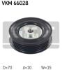 SKF VKM66028 Deflection/Guide Pulley, v-ribbed belt