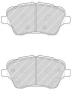 FERODO FDB4612 Brake Pad Set, disc brake