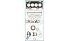AJUSA 50283200 Full Gasket Set, engine